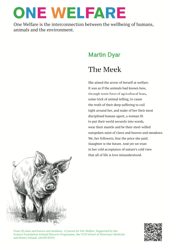 This poem called 'The Meek' is by Martin Dyar